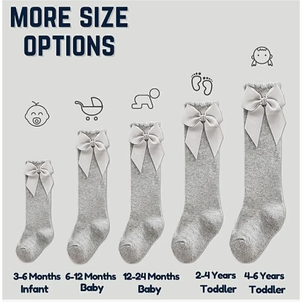 Bow Sock Bundle x5 Set A